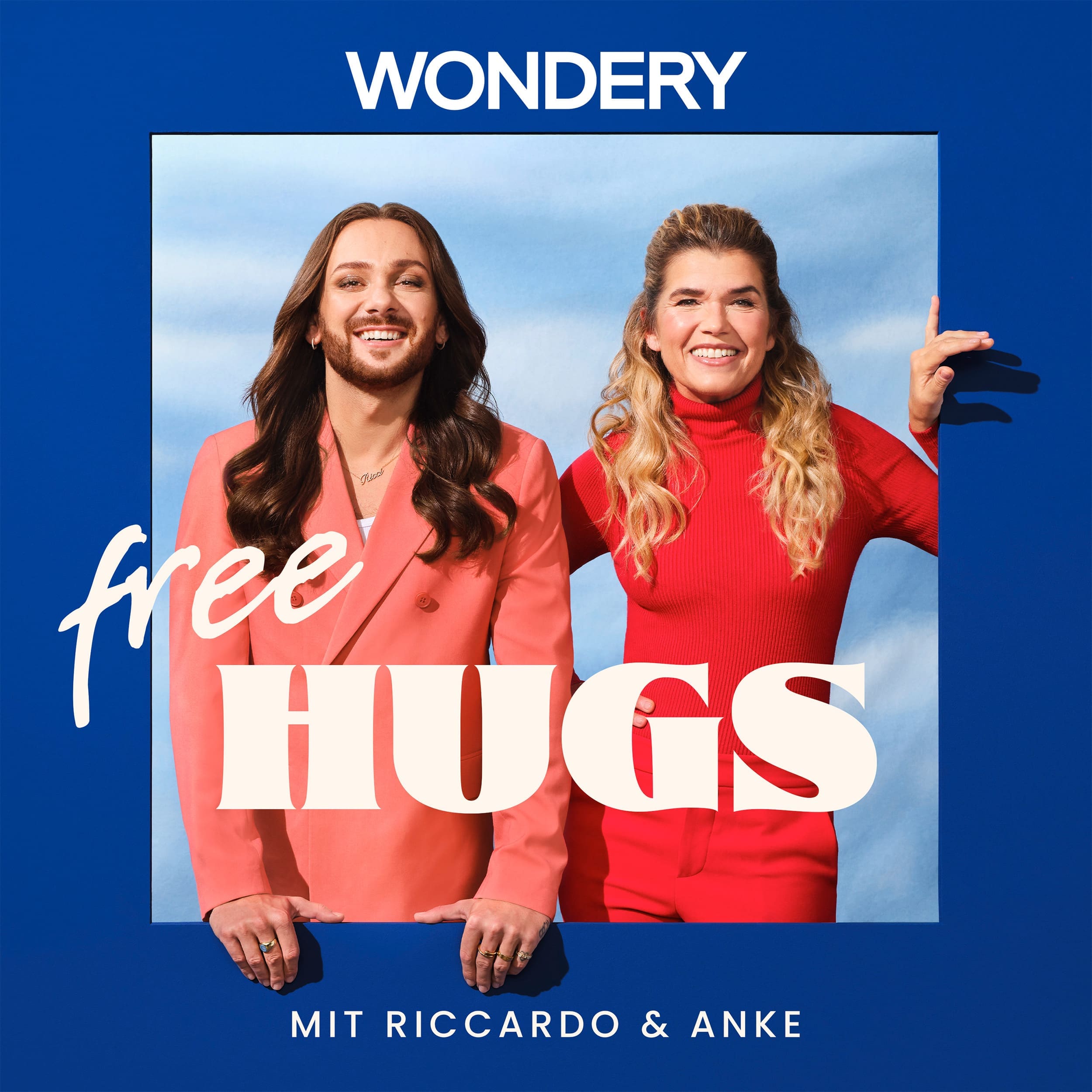 Free Hugs mit Anke Engelke und Riccardo Simonetti für Wondery von BosePark Productions aus Berlin