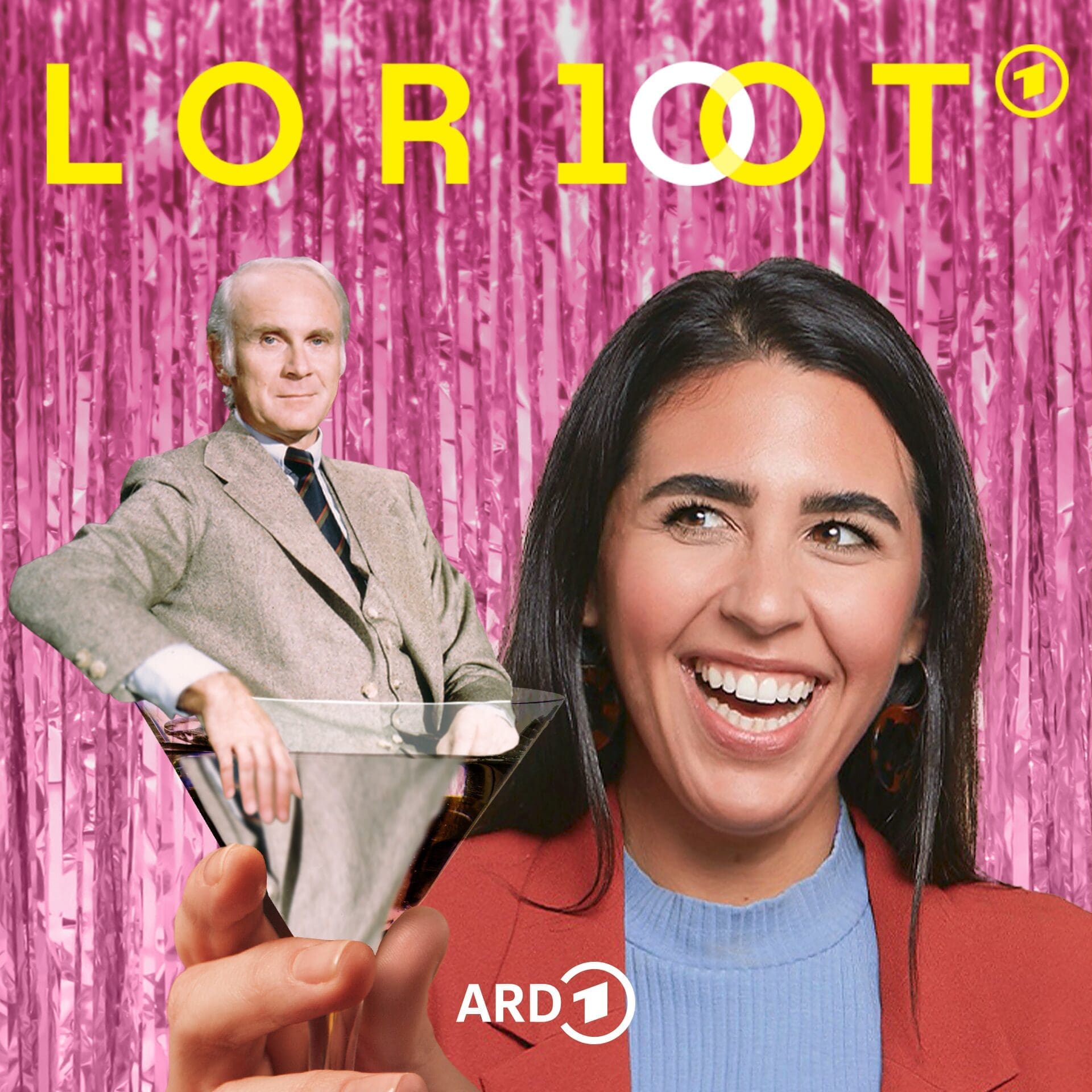 Podcastcover: Loriot 100 - mehr Lametta mit Ariana Baborie, produziert von BosePark Productions in den BosePark Podcaststudios in Berlin